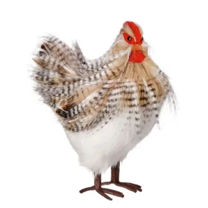 Regency International Striped Feather Hen 10.5"