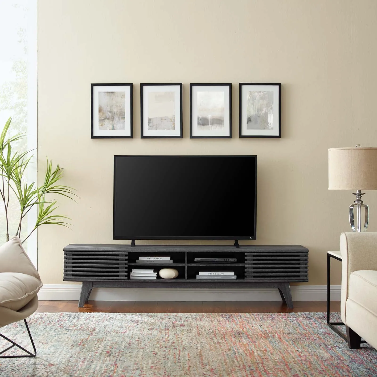 Render 70" Entertainment Center Tv Stand