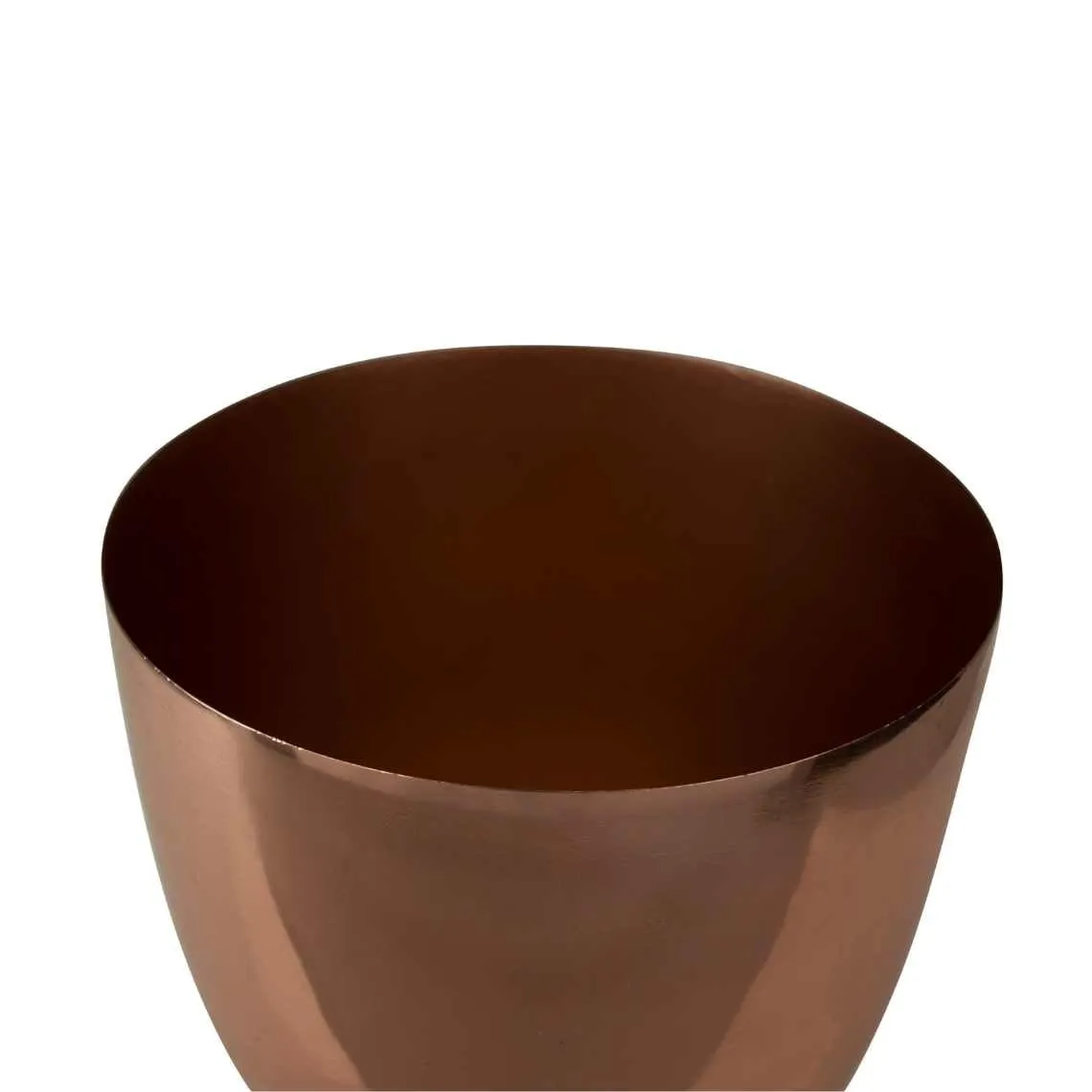 Rose Gold Metal Planter