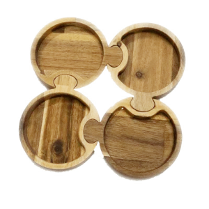 Round Puzzle Trays