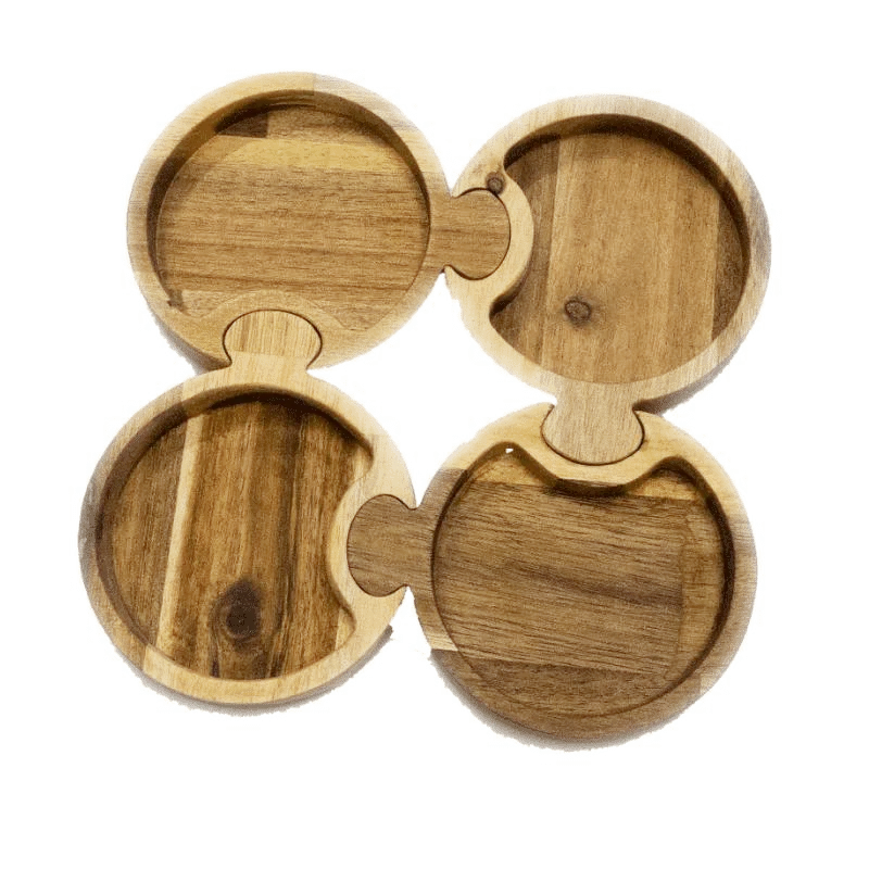 Round Puzzle Trays