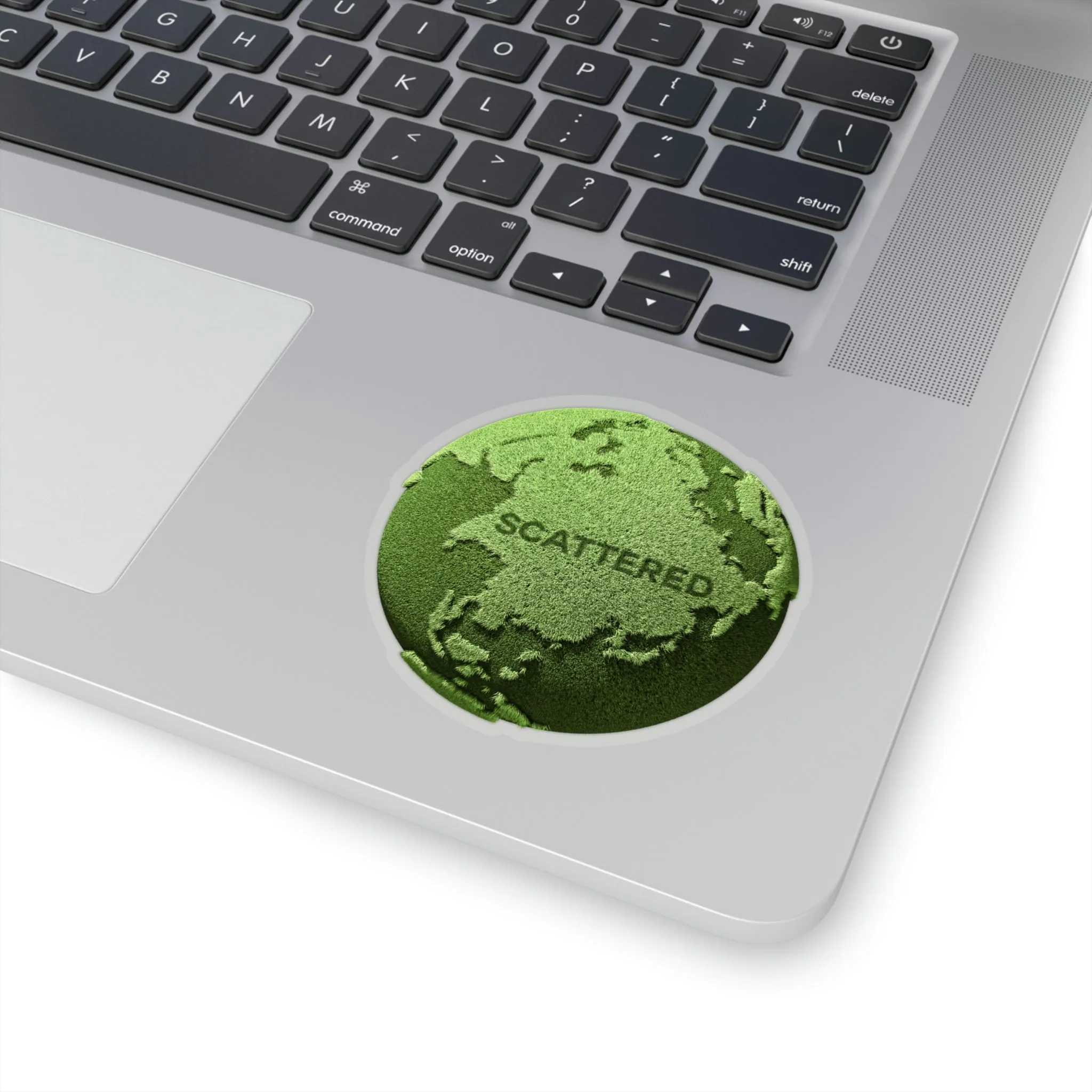 Scattered x BRAST Globe Logo Sticker