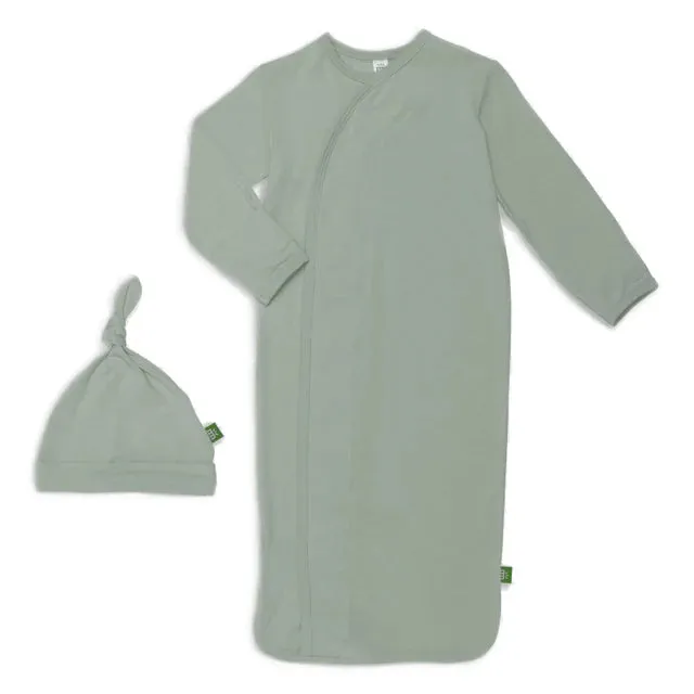 Seafoam Gown   Hat Set