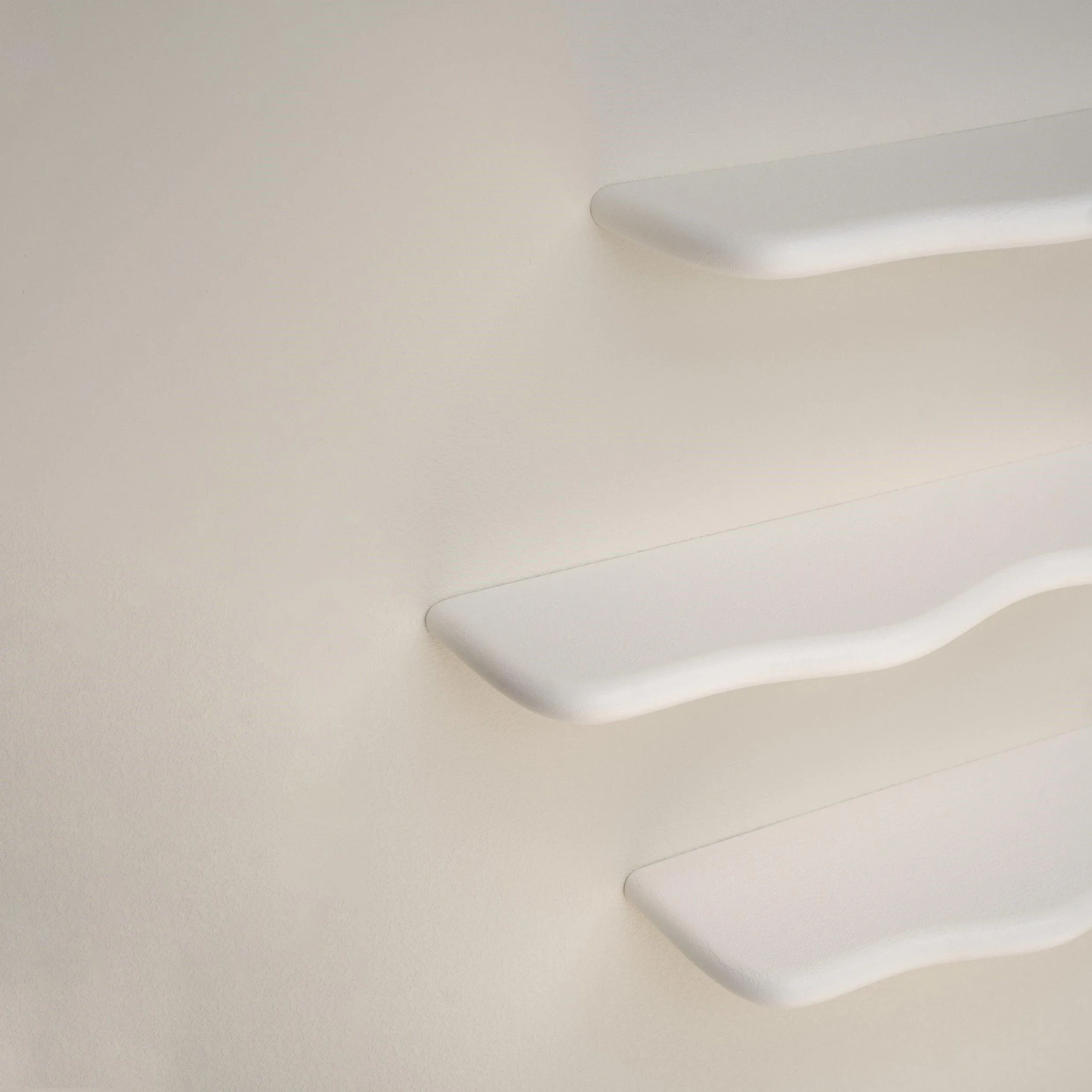 Set of Curvy Shelves - Black