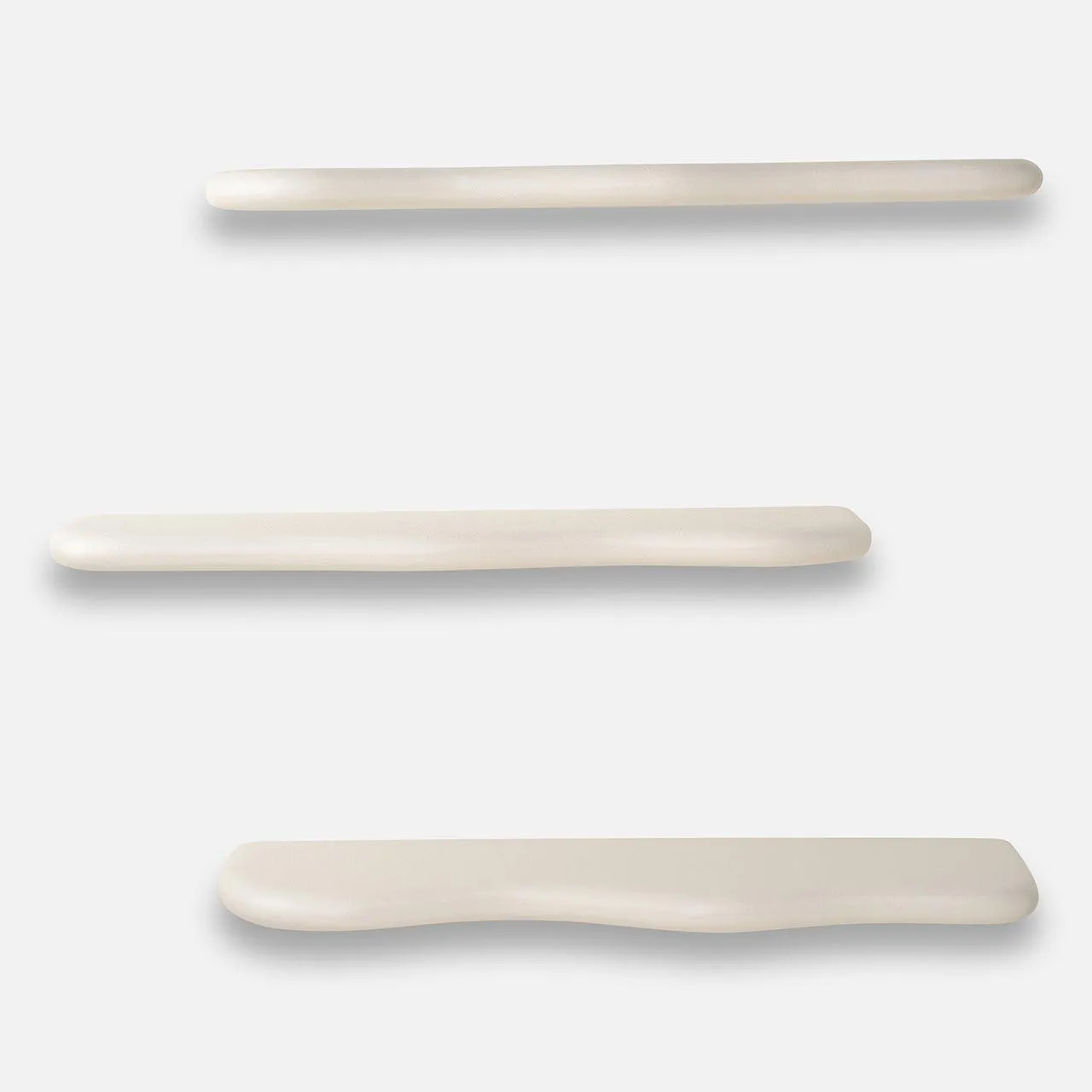 Set of Curvy Shelves - Black