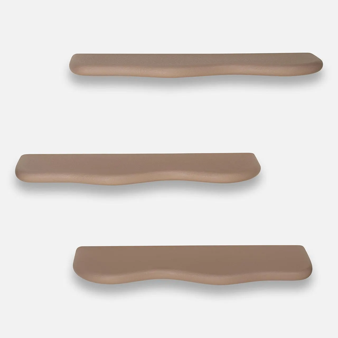 Set of Curvy Shelves - Black