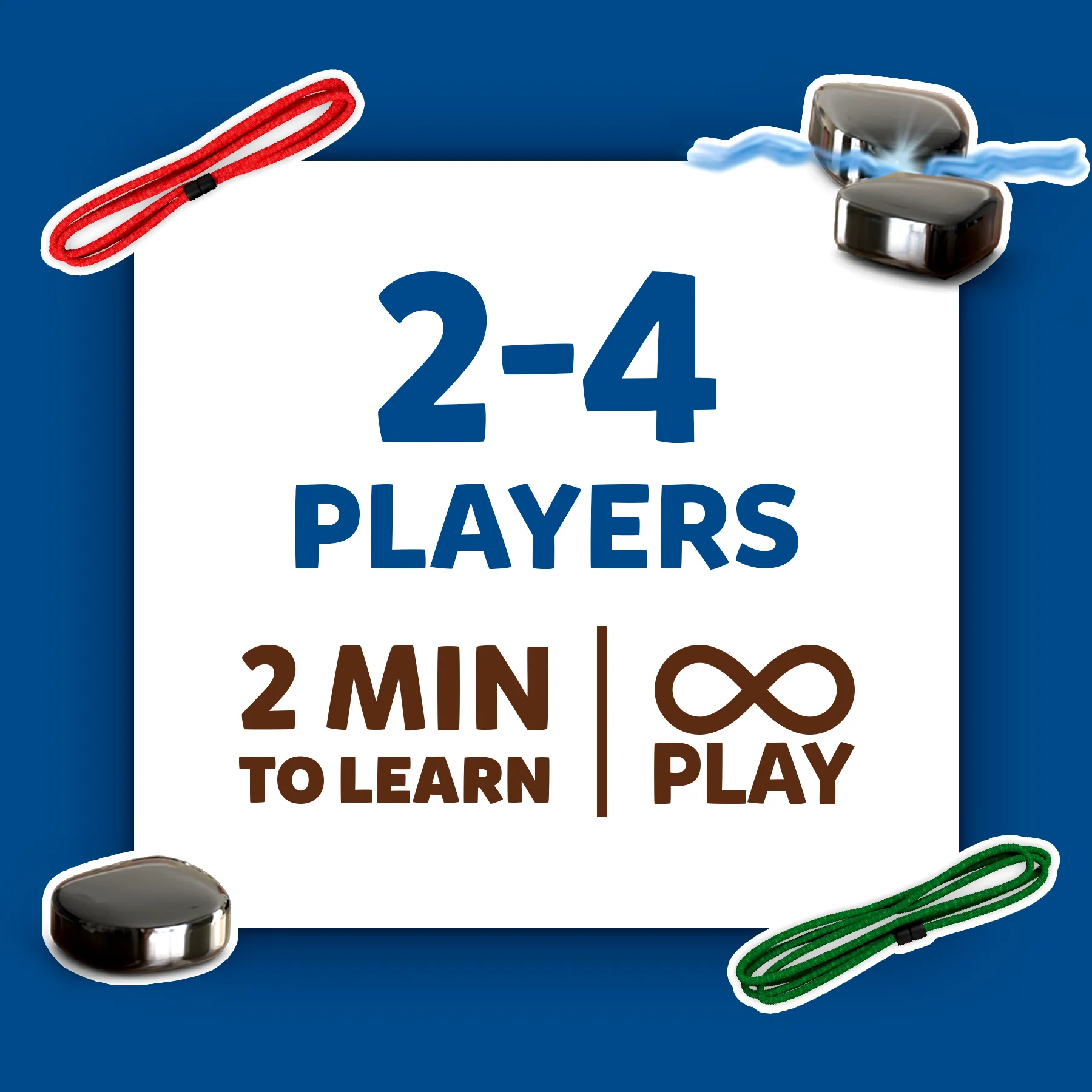 Skillmatics Sizzle - Classic Magnetic Attraction Game, Strategy & Travel Activity, Fun for Family Game Nights, Gifts for Boys, Girls, Teens & Adults, Ages 15 & Up, 2-4 Players