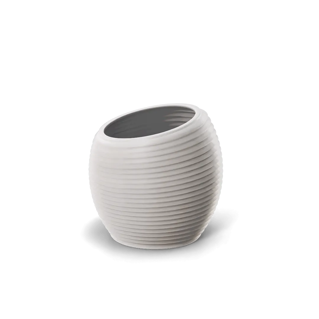 Spiral Modern Globe Planter