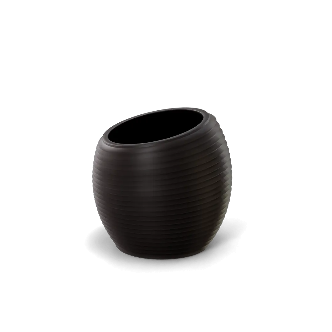 Spiral Modern Globe Planter