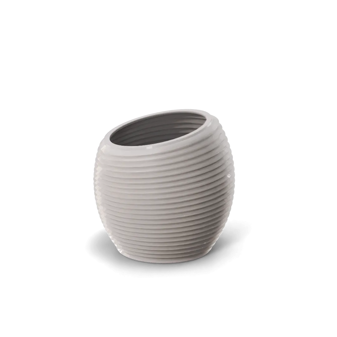 Spiral Modern Globe Planter