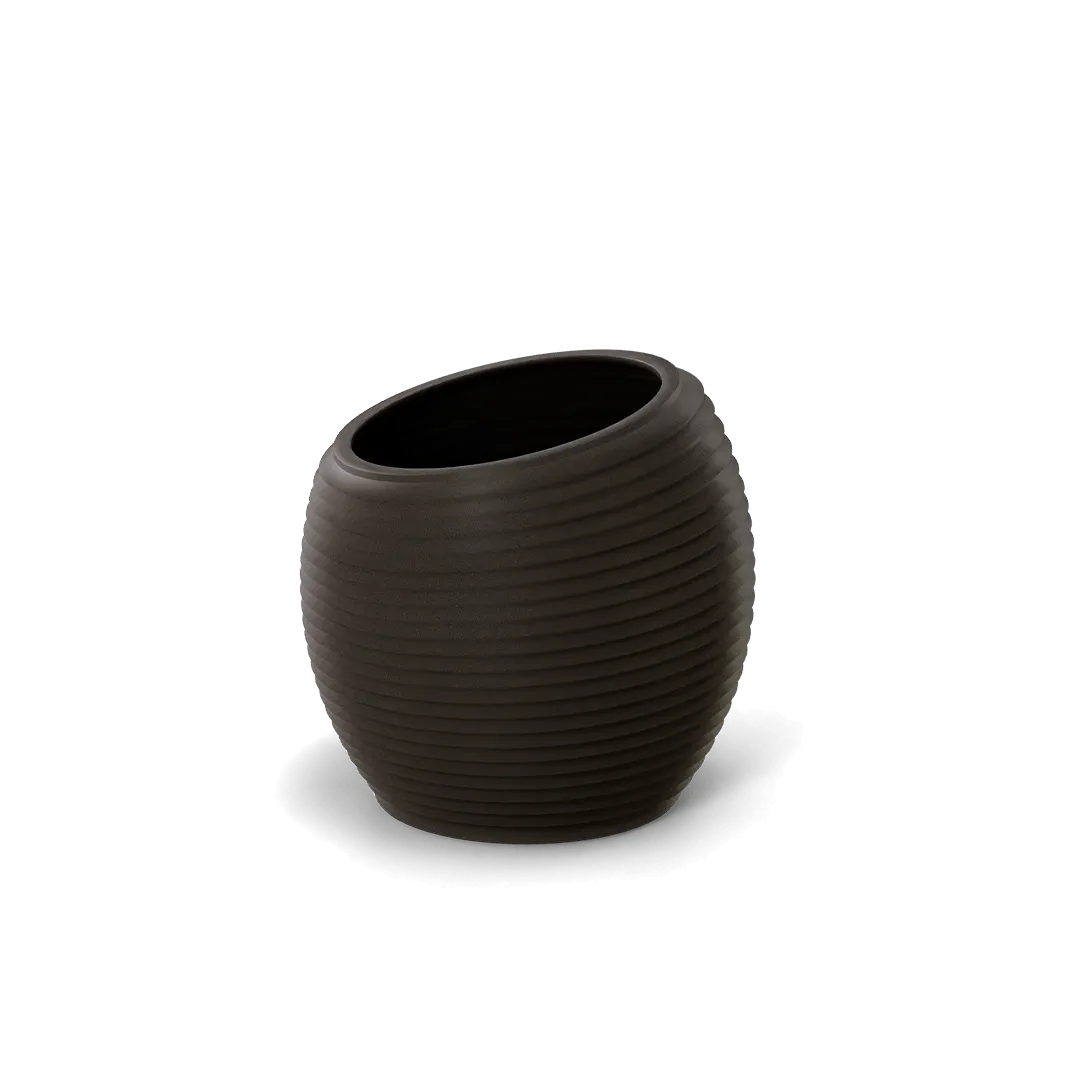 Spiral Modern Globe Planter