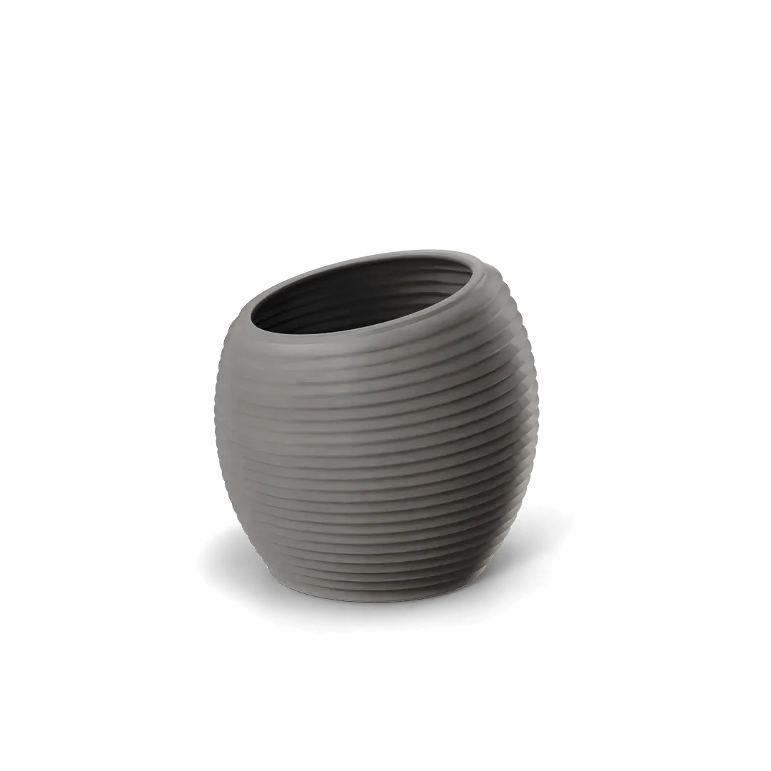 Spiral Modern Globe Planter