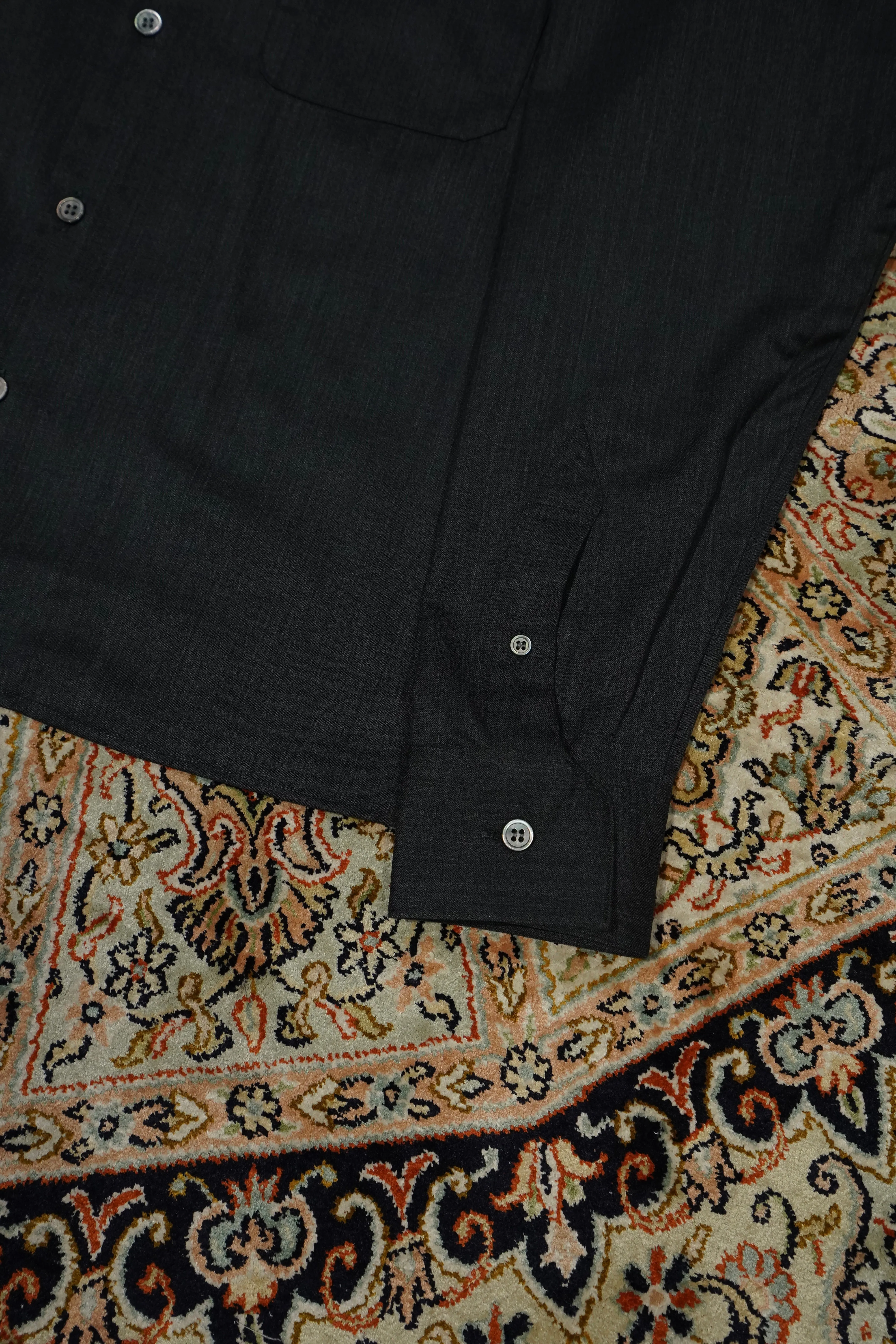 STEAF LAYER SHIRT (CONCRETE BLACK)