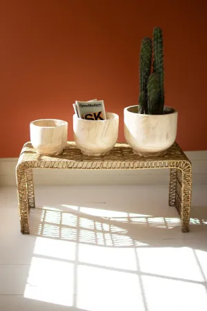 Three Wooden Planters