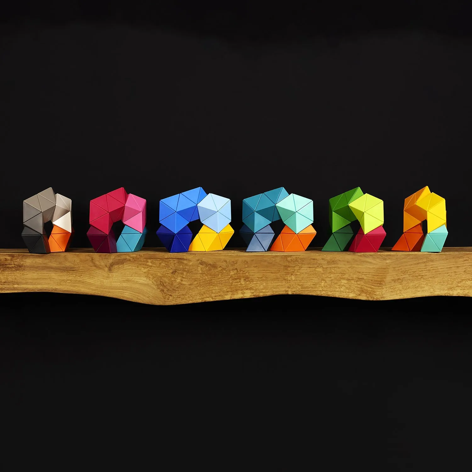 trido | magnetic art blocks | laguna large