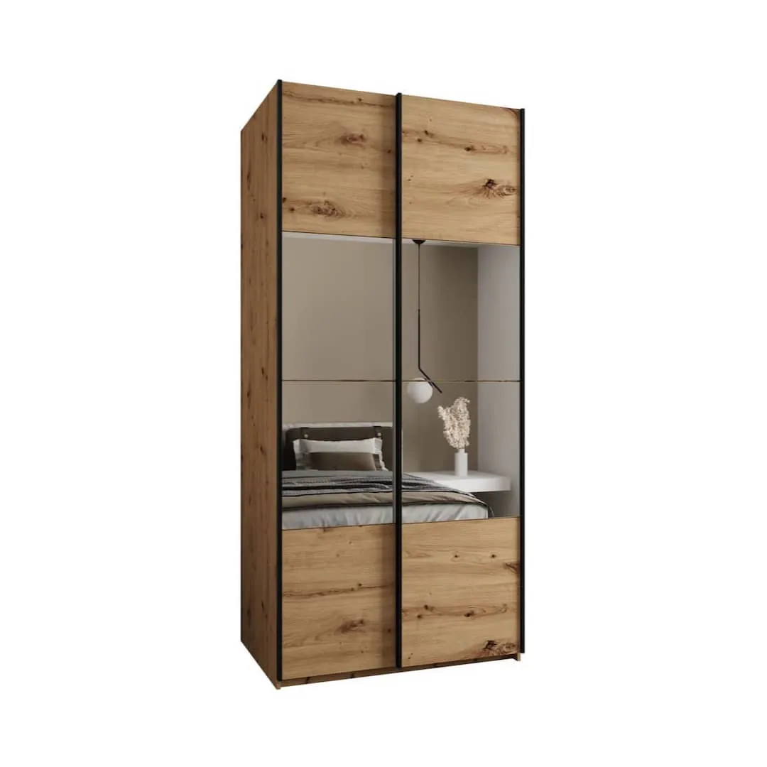 Trosa IV Sliding Door Wardrobe 110cm