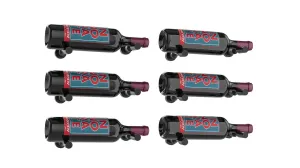 Vino Pins Designer Grid 3×2 Wall Mounted Wine Rack (6-12 Bottles)