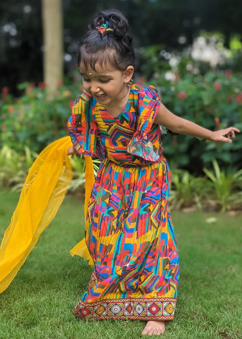 Viscose Silk Lehenga Set | Makeba