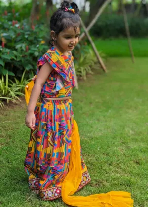 Viscose Silk Lehenga Set | Makeba