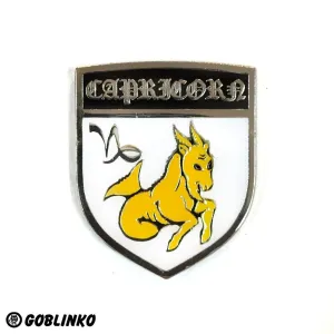 What's Your Sign? Capricorn Enamel Pin