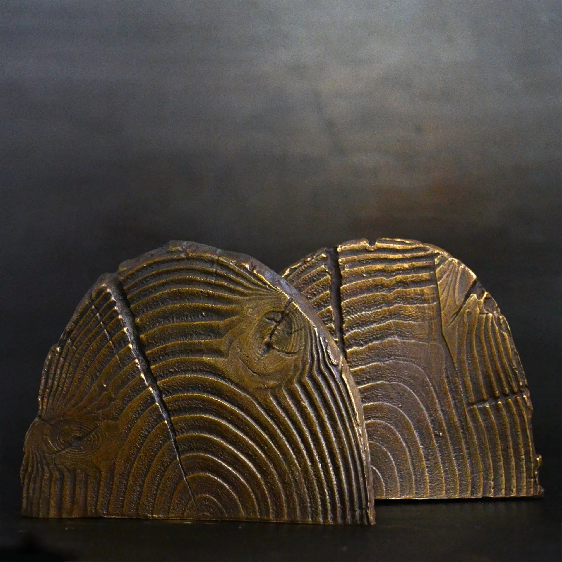 Wooden Book Ends