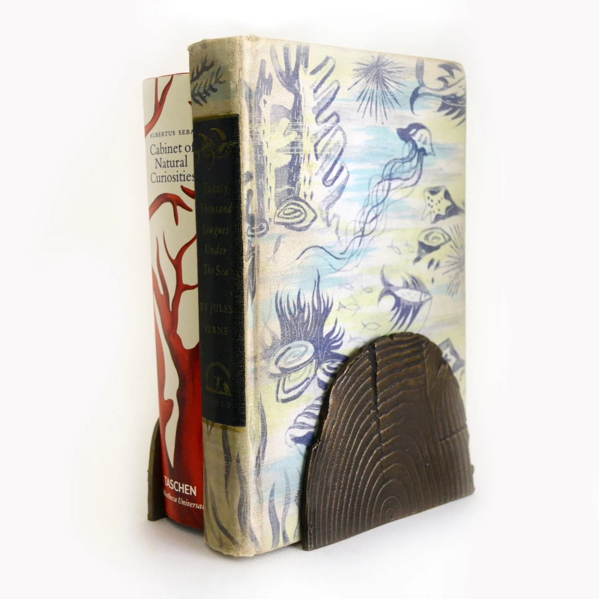 Wooden Book Ends